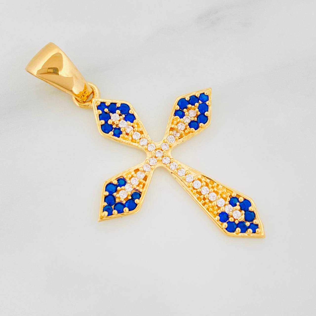 Dije Cruz Gótica 3g / 4cm Oro Amarillo 18K