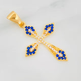 Dije Cruz Gótica 3g / 4cm Oro Amarillo 18K