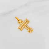 Dije Cruz Imperial 2.5g / 3cm Oro Amarillo 18K