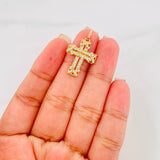 Dije Cruz Imperial 2.5g / 3cm Oro Amarillo 18K