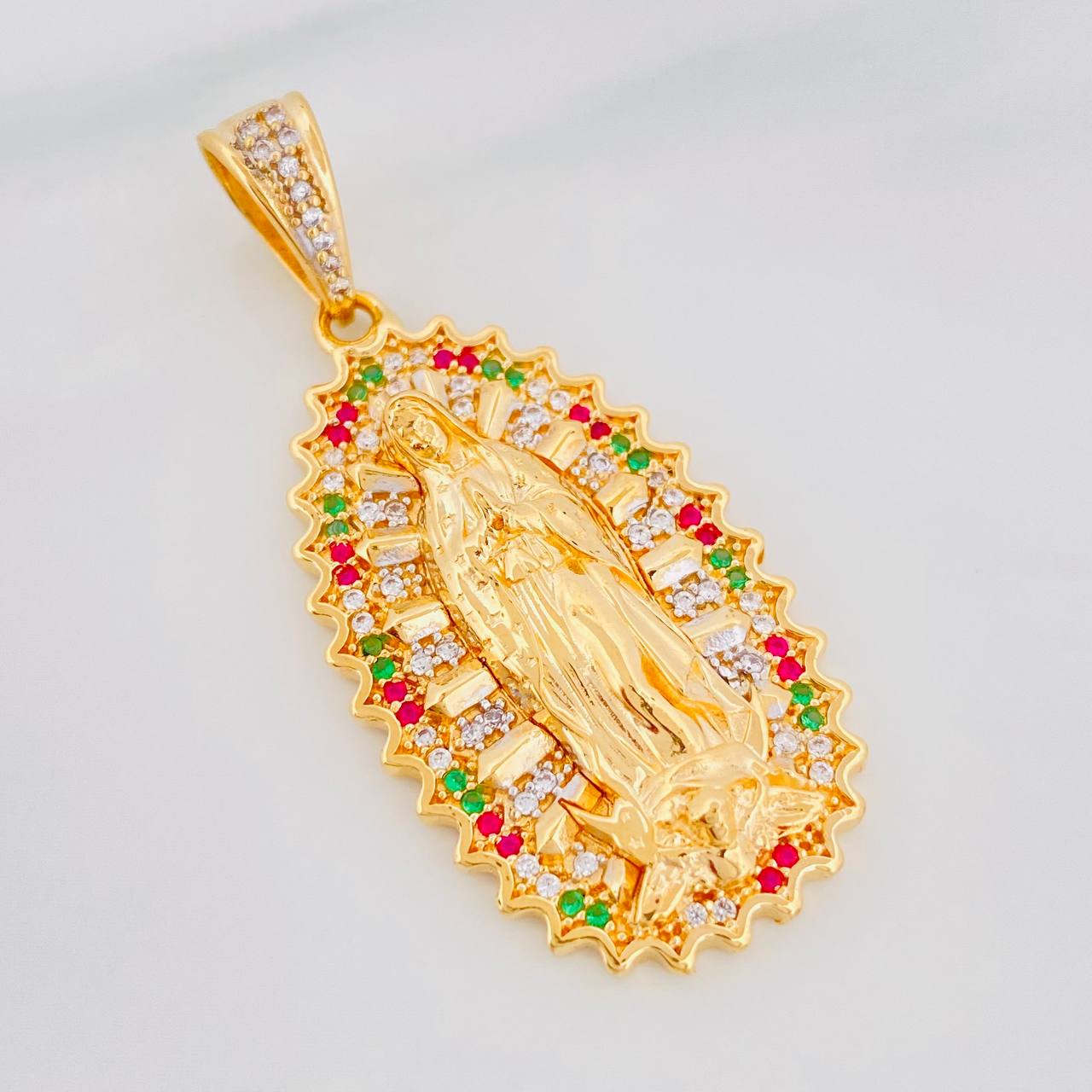 Dije Virgen Guadalupe 8.2g / 4.5cm Oro Amarillo 18K