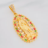 Dije Virgen Guadalupe 8.2g / 4.5cm Oro Amarillo 18K