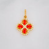 Dije Trebol 1.75g / 2.3cm Oro Amarillo 18K