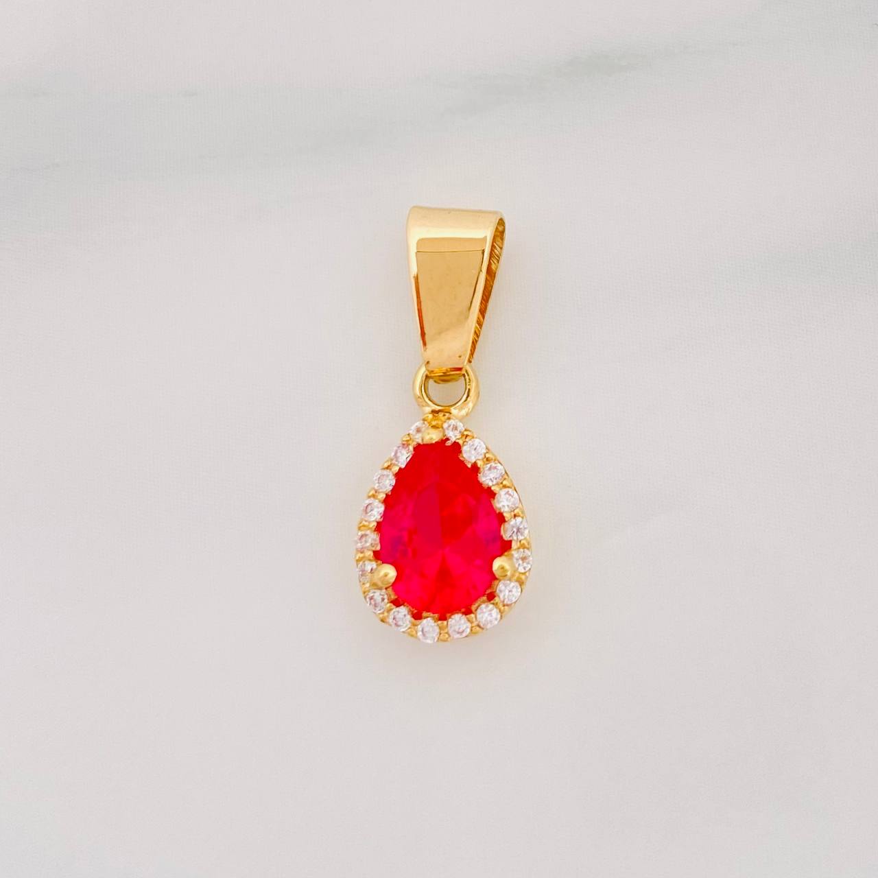 Dije Halo Gota 1.35g / 2cm Oro Amarillo 18K