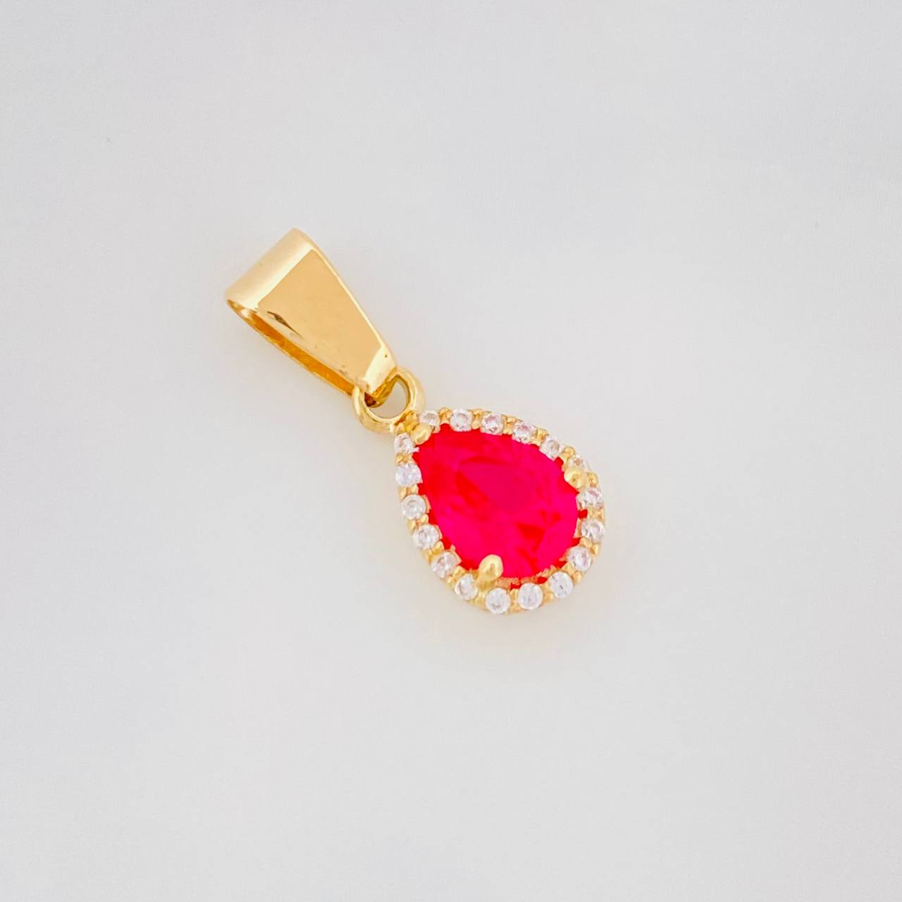 Dije Halo Gota 1.35g / 2cm Oro Amarillo 18K