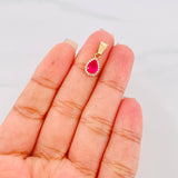 Dije Halo Gota 1.35g / 2cm Oro Amarillo 18K