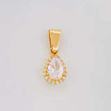 Dije Halo Gota 1.4g / 2cm Oro Amarillo 18K