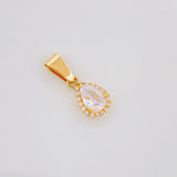 Dije Halo Gota 1.35g / 2cm Oro Amarillo 18K