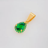Dije Halo Gota 1.3g / 2cm Oro Amarillo 18K