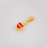 Dije Sagrado Corazón de Jesús 1.45g / 2.2cm Oro Amarillo 18K