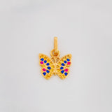 Dije Mariposa 1.2g / 1.6cm Oro Amarillo 18K
