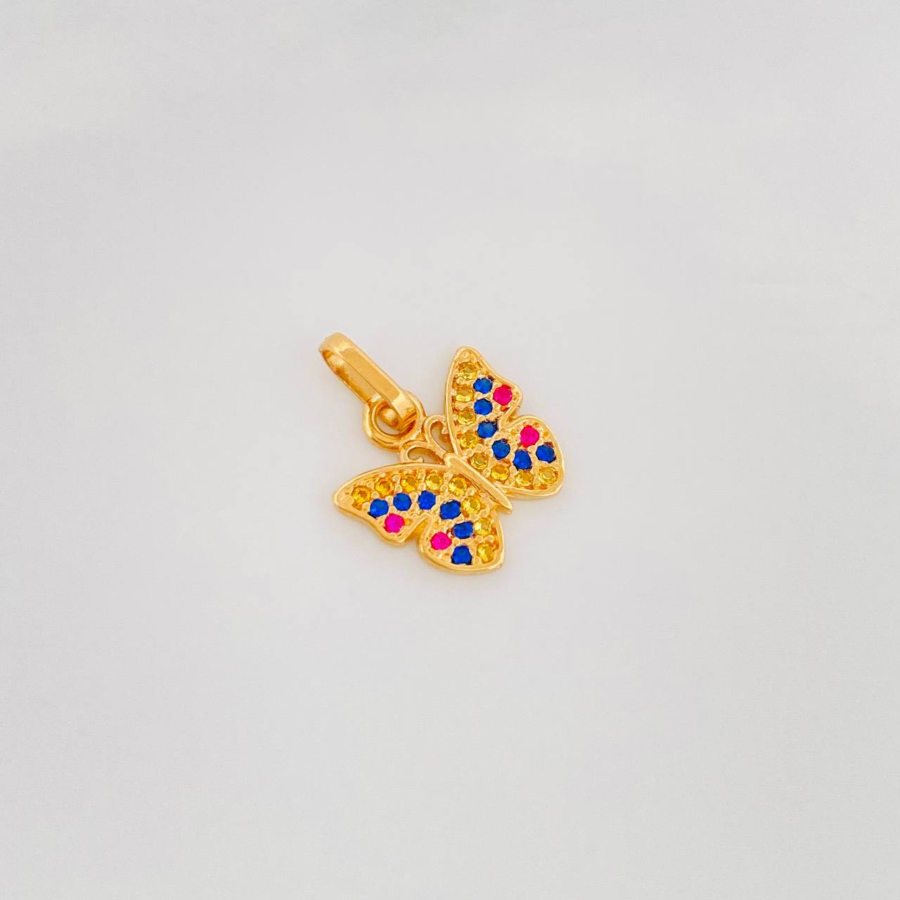 Dije Mariposa 1.2g / 1.6cm Oro Amarillo 18K