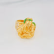 Anillo Virgen del Carmen 11.35g / T10 1/4 Dos Oros Amarillo Blanco 18K