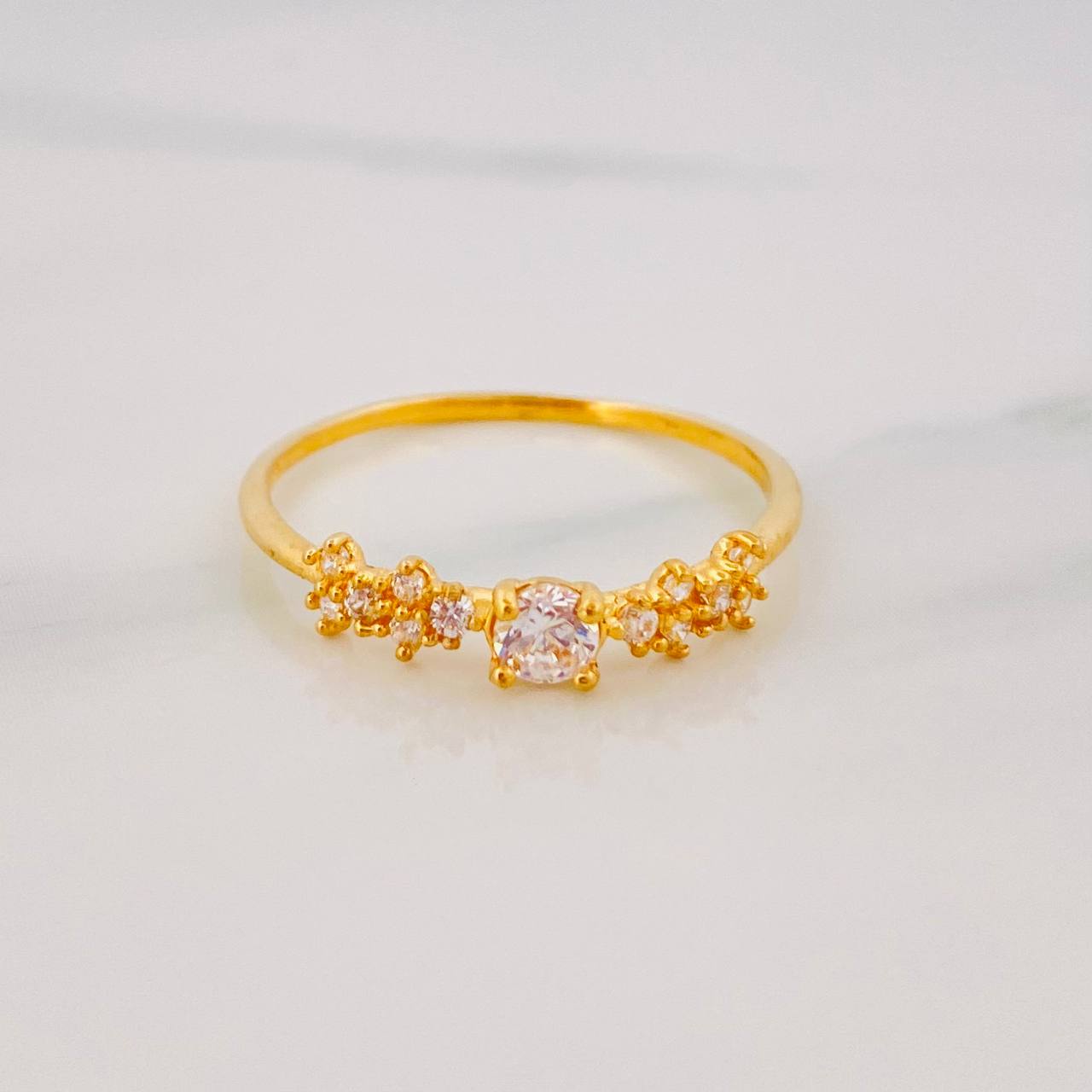 Anillo Solitario 1.45g / T8 1/4 Oro Amarillo 18K