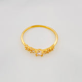 Anillo Solitario 1.45g / T8 1/4 Oro Amarillo 18K