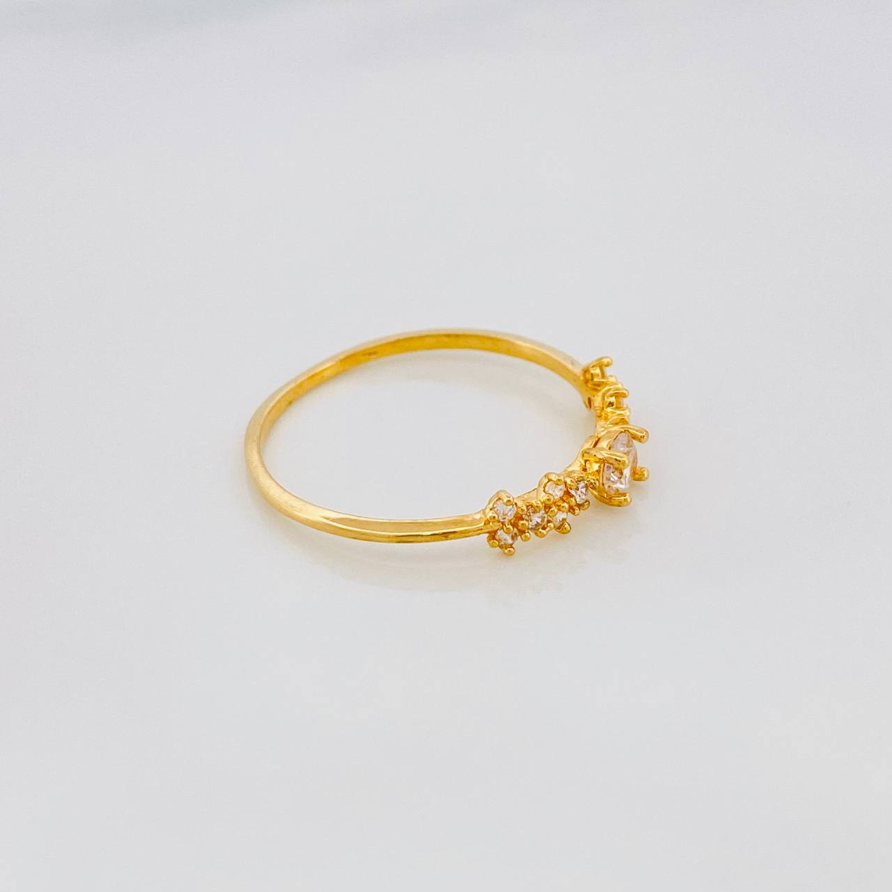 Anillo Solitario 1.45g / T8 1/4 Oro Amarillo 18K