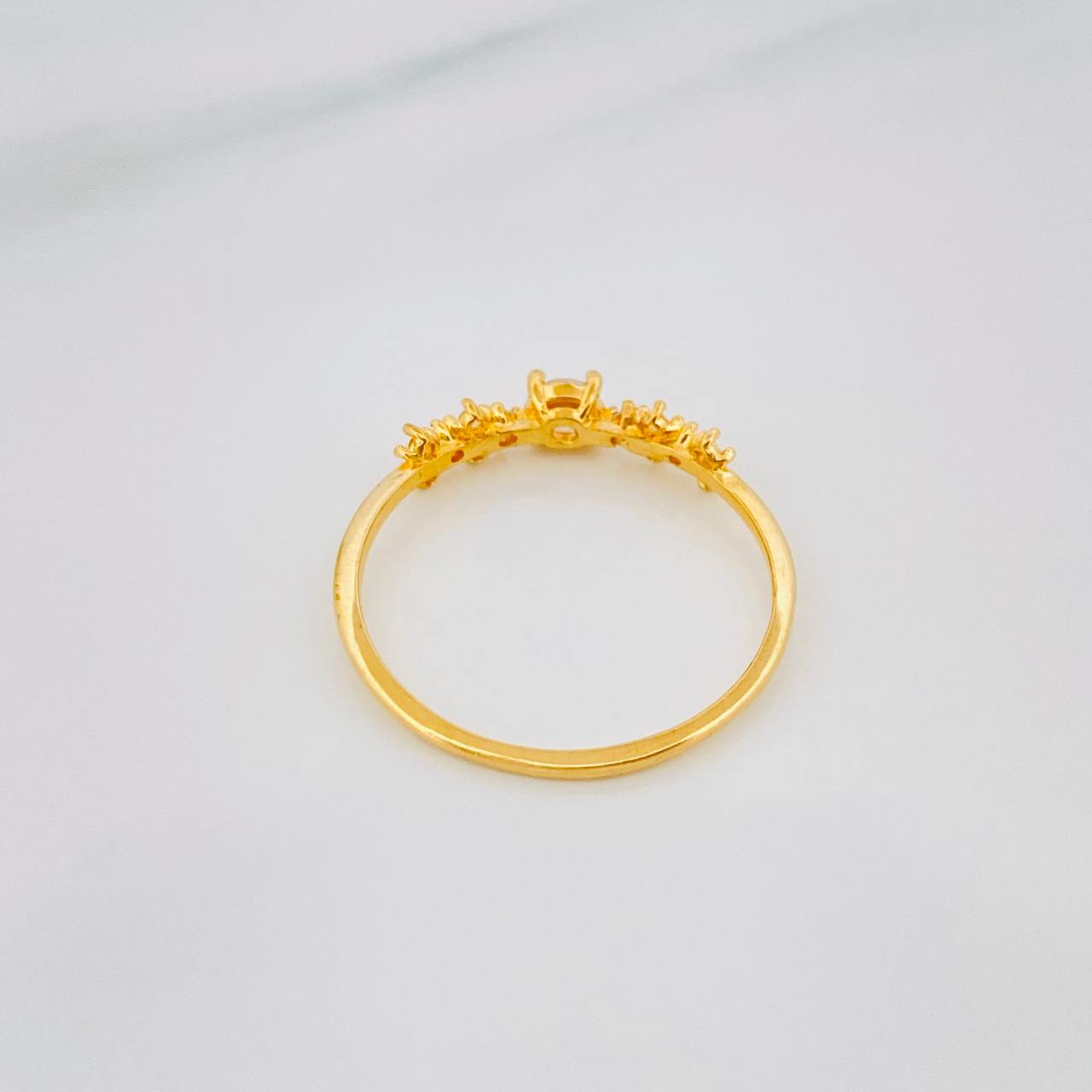 Anillo Solitario 1.45g / T8 1/4 Oro Amarillo 18K