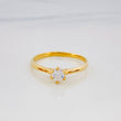 Anillo Solitario 1.8g / T6 1/2 Oro Amarillo 18K