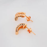 Topos Bv Medio Carril 2.8g / 4mm Oro Rosa 18K
