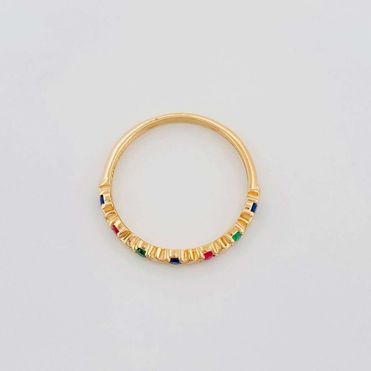 Anillo Churumbela 1.55g / T6 3/4 Oro Amarillo 18K