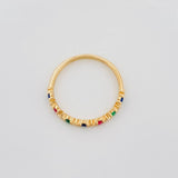 Anillo Churumbela 1.55g / T6 3/4 Oro Amarillo 18K