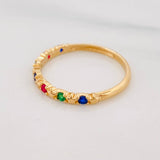 Anillo Churumbela 1.55g / T6 3/4 Oro Amarillo 18K