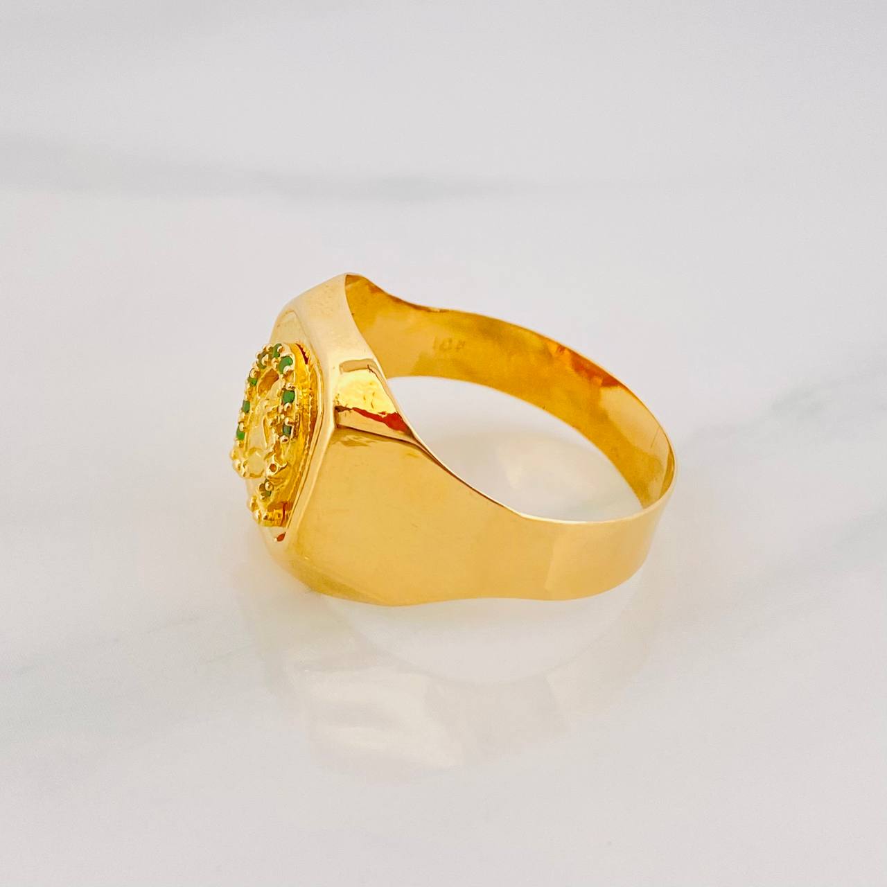 Anillo Herradura Caballo 4.3g / T11 1/2 Oro Amarillo 18K