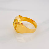 Anillo Herradura Caballo 4.3g / T11 1/2 Oro Amarillo 18K