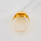 Anillo Herradura Caballo 4.3g / T11 1/2 Oro Amarillo 18K