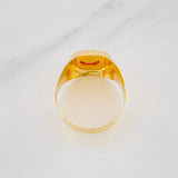 Anillo Cruz Cuadrado 4.3g / T11 1/2 Oro Amarillo 18K