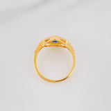 Anillo Halo Gota 2.55g / T6 1/2 Oro Amarillo 18K