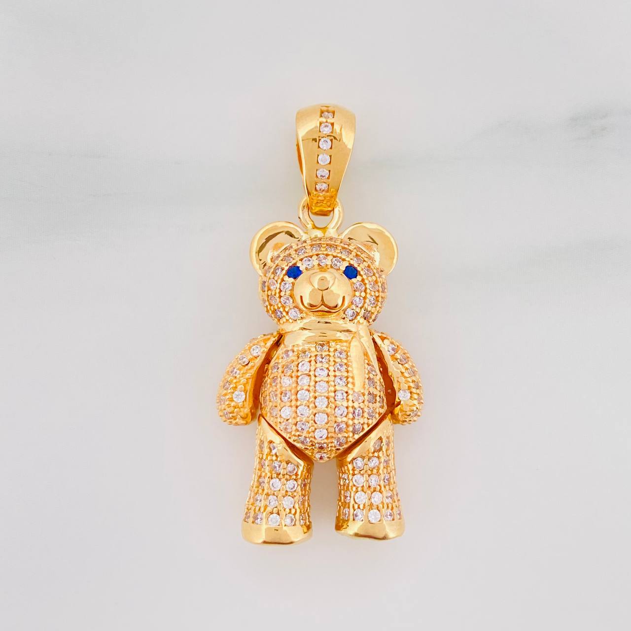 Dije Oso Bufanda Articulado 8.85g / 3.5cm Oro Amarillo 18K