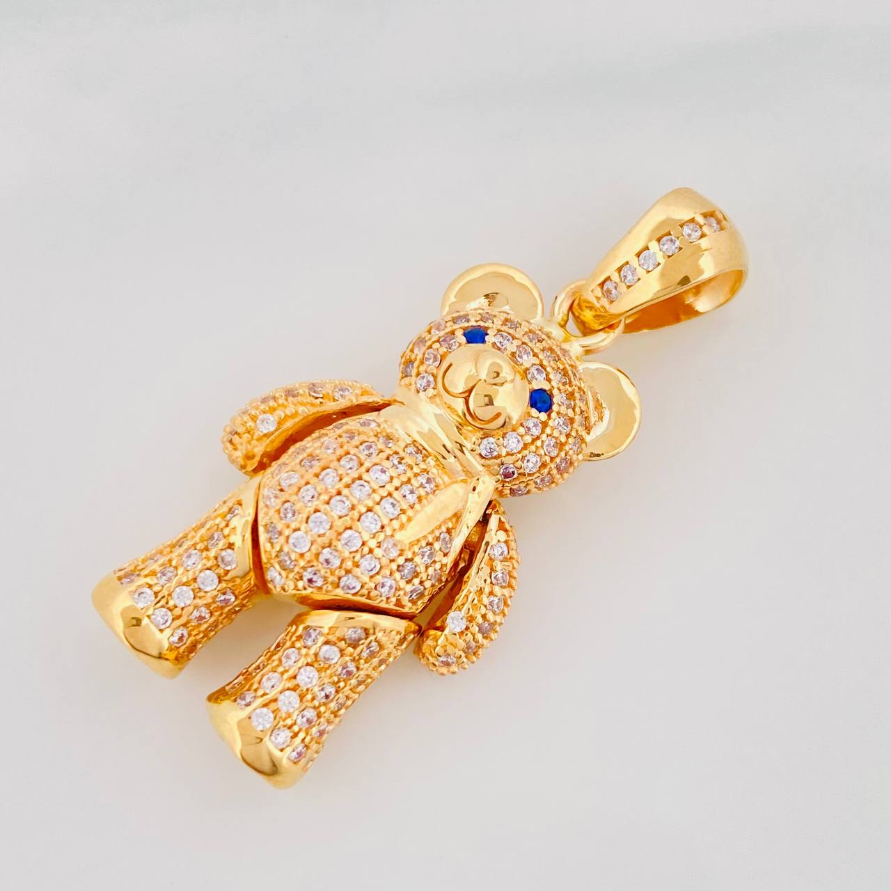 Dije Oso Bufanda Articulado 8.85g / 3.5cm Oro Amarillo 18K