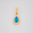 Dije Gota Tupida 1.15g / 1.8cm Oro Amarillo 18K