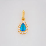 Dije Gota Tupida 1.15g / 1.8cm Oro Amarillo 18K