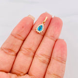 Dije Gota Tupida 1.15g / 1.8cm Oro Amarillo 18K