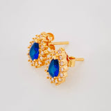 Topos Gota Tupida 2.45g / 7.8mm Oro Amarillo 18K