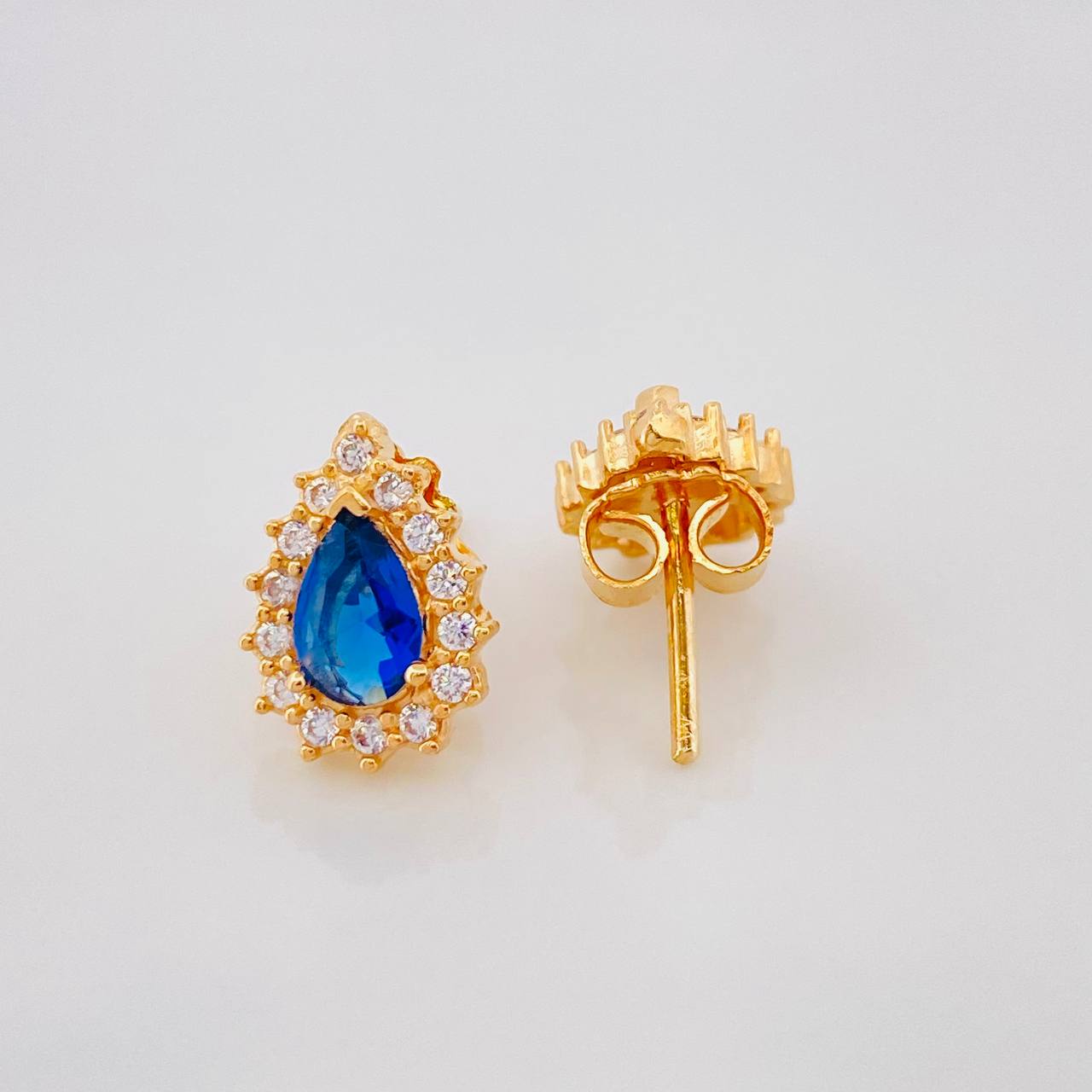 Topos Gota Tupida 2.45g / 7.8mm Oro Amarillo 18K