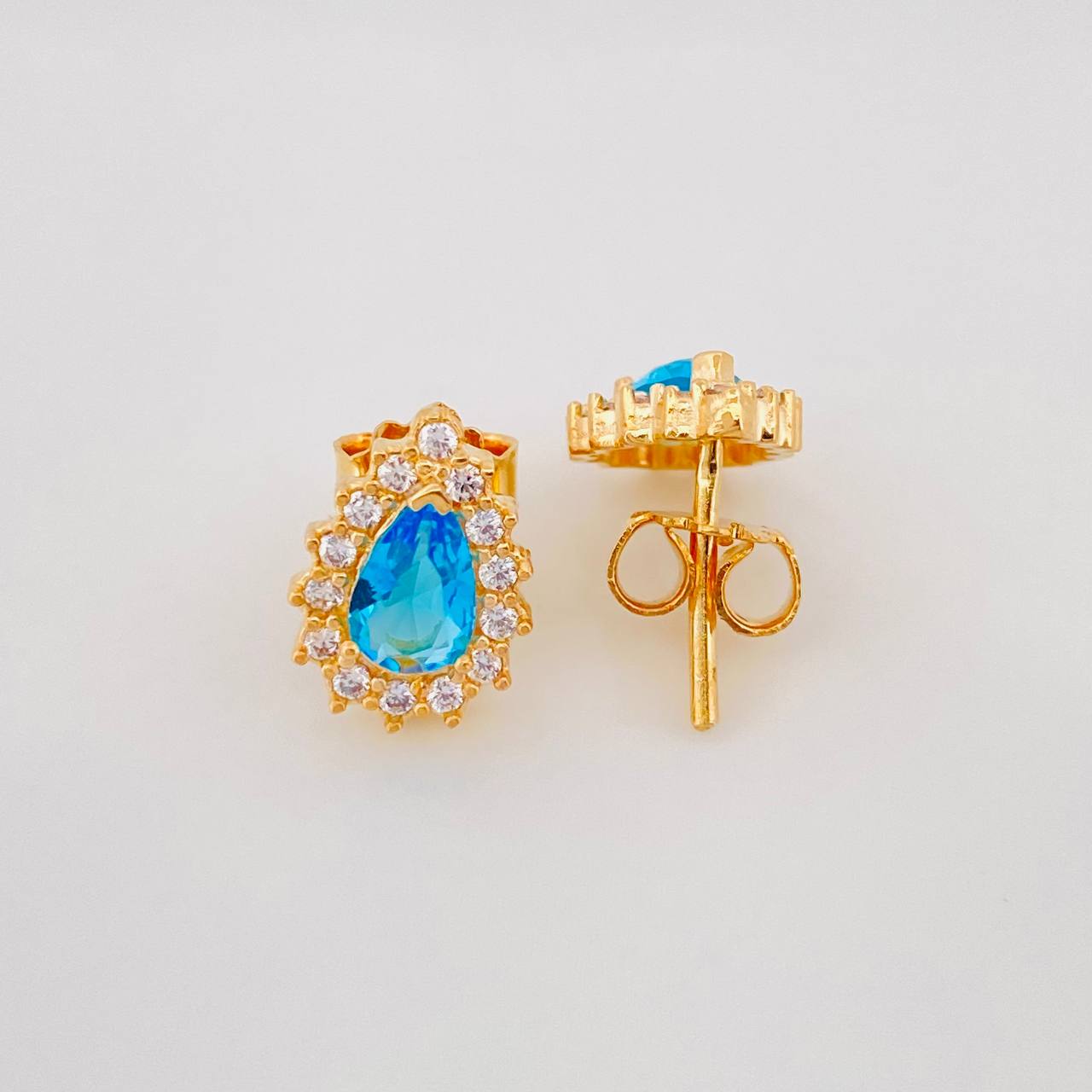 Topos Gota Tupida 2.4g / 7.8mm Oro Amarillo 18K