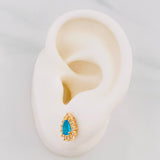Topos Gota Tupida 2.4g / 7.8mm Oro Amarillo 18K