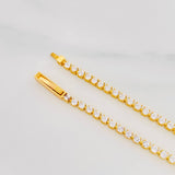 Pulso Tennis 4.75g / 16.5cm / 1.68mm Oro Amarillo 18K