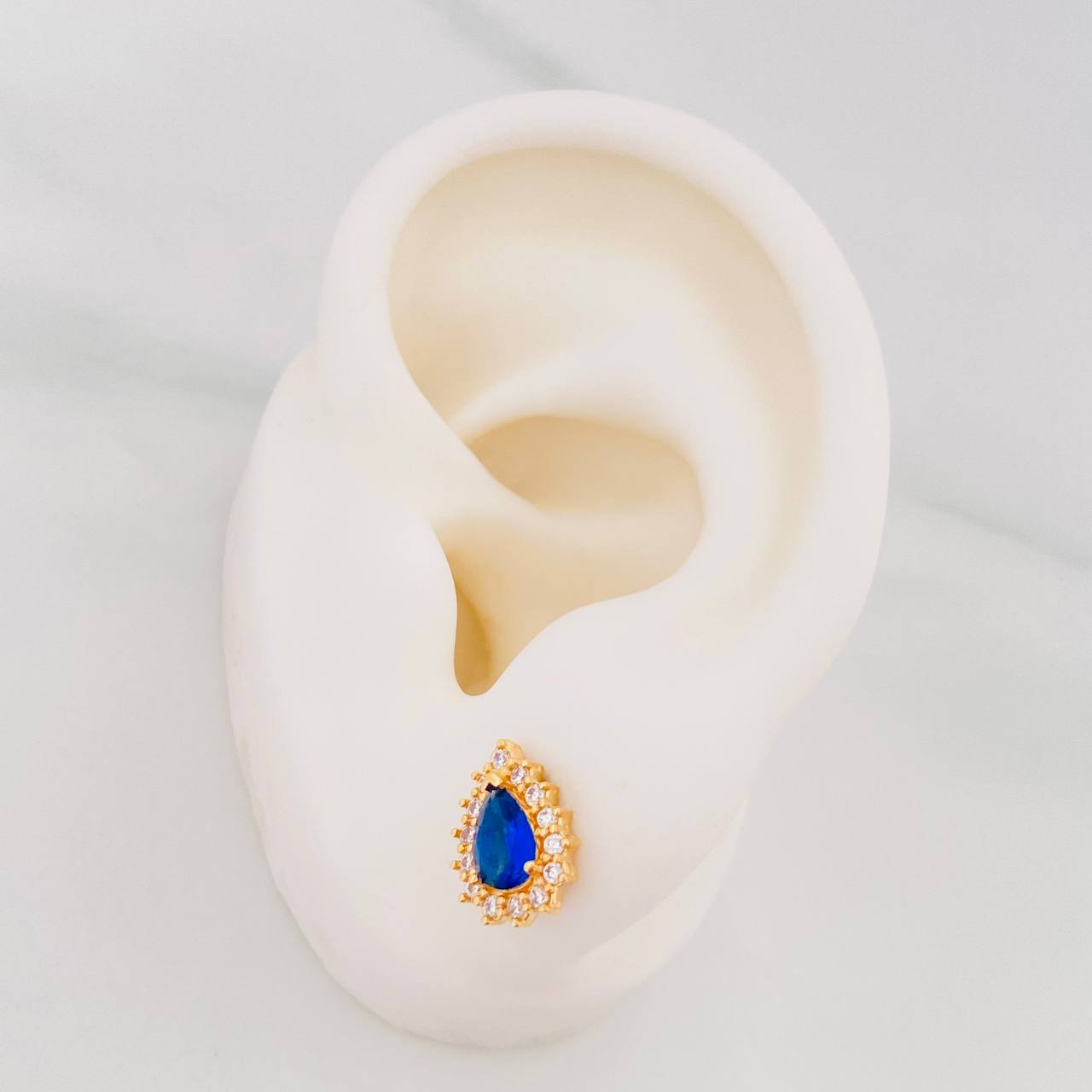 Topos Gota Tupida 2.45g / 7.8mm Oro Amarillo 18K