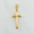 Dije Cruz 1.2 g / 4.2 cm Oro Amarillo 18K