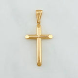 Dije Cruz 1.2 g / 4.2 cm Oro Amarillo 18K