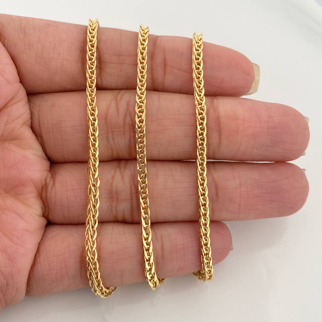 Cadena Franco 6.8 g / 60.5 cm / 1.8 mm Oro Amarillo 18K
