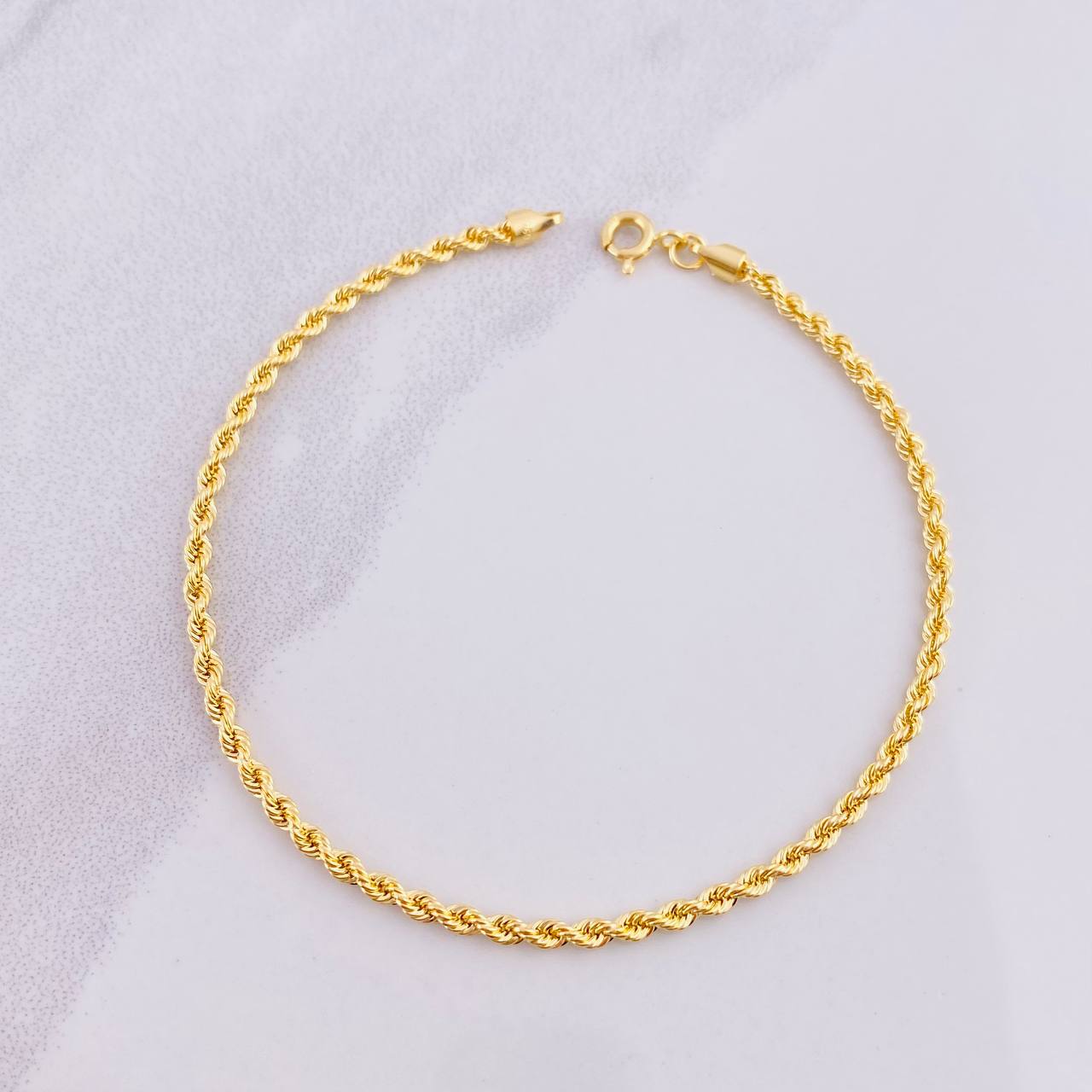 Pulso Lazo 1.75g / 19.5cm / 2.2mm Oro Amarillo 18K