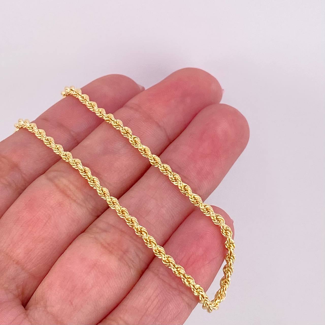 Pulso Lazo 1.75g / 19.5cm / 2.2mm Oro Amarillo 18K