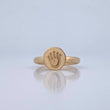 Anillo Correa Corona Rx 1.15gr / T4 1/2 / Oro 18K &
