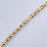 Pulso Militar 6.4gr / 21cm / Oro 18K $