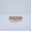 Anillo Solitario Churumbela  3.1gr / T6 1/2 / Oro 18K &